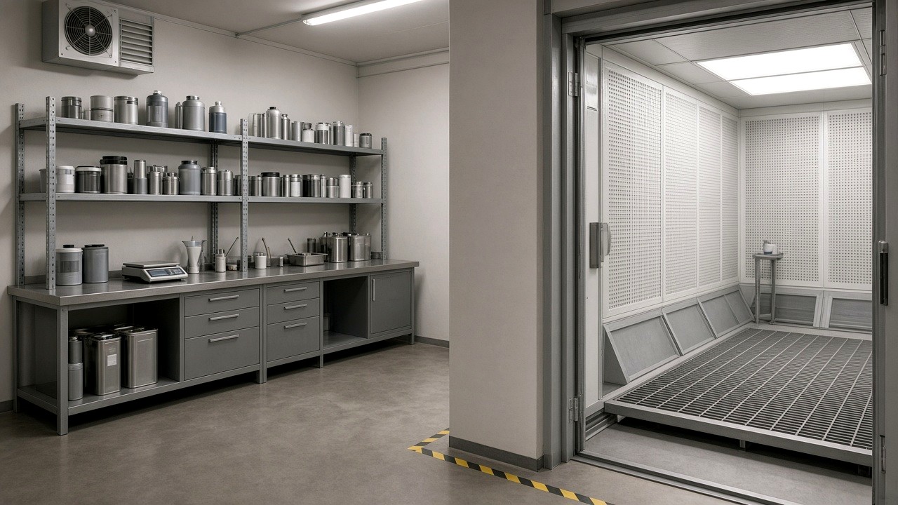 Kitchenette and cures